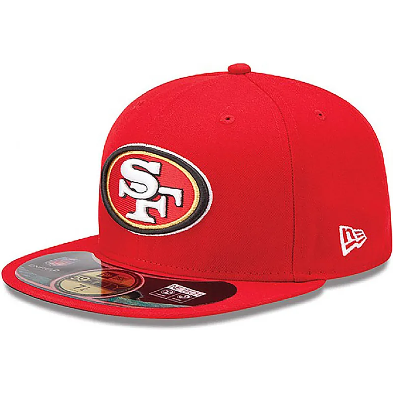 kapa-ravna-crvena-prilagodena-59fifty-authentic-on-field-game-san-francisco-49ers-nfl-new-era