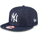 kapa-ravna-mornarsko-plava-snapback-9fifty-essential-denim-new-york-yankees-mlb-new-era