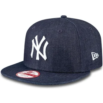 kapa-ravna-mornarsko-plava-snapback-9fifty-essential-denim-new-york-yankees-mlb-new-era