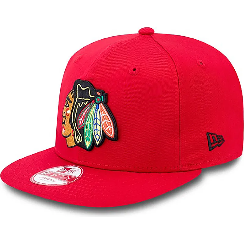 kapa-ravna-crvena-snapback-9fifty-cotton-block-chicago-blackhawks-nhl-new-era