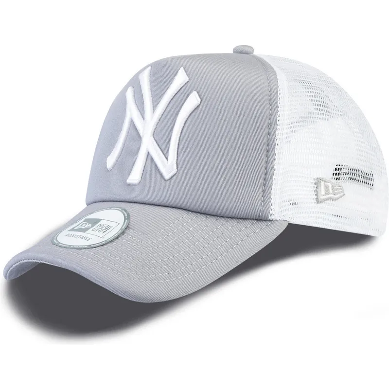 kapa-zaobljena-siva-snapback-clean-a-frame-new-york-yankees-mlb-new-era