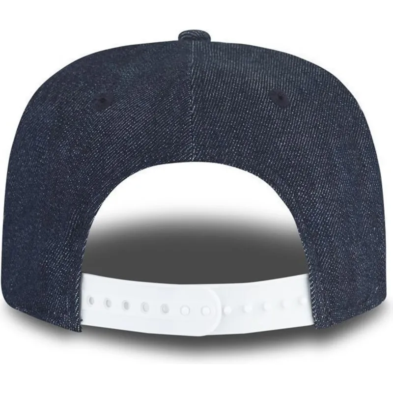 cap-ravna-navy-blue-snapback-za-djecu-9fifty-essential-denim-new-york-yankees-mlb-new-era